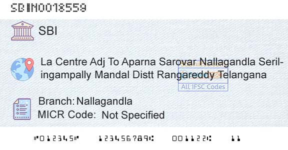 State Bank Of India NallagandlaBranch 