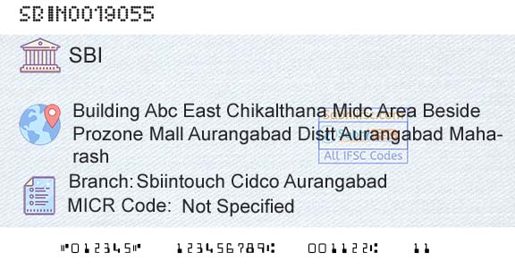 State Bank Of India Sbiintouch Cidco AurangabadBranch 