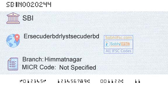 State Bank Of India HimmatnagarBranch 