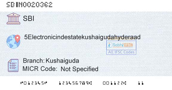 State Bank Of India KushaigudaBranch 