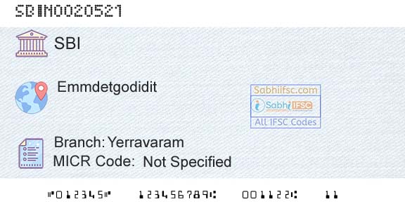 State Bank Of India YerravaramBranch 