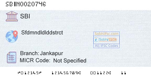 State Bank Of India JankapurBranch 