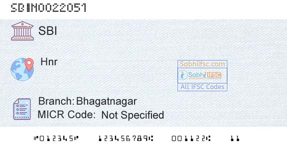 State Bank Of India BhagatnagarBranch 