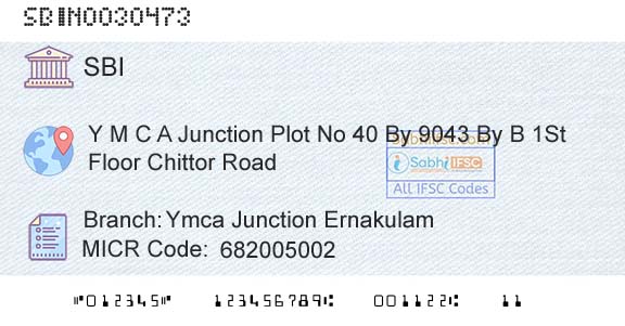 State Bank Of India Ymca Junction ErnakulamBranch 
