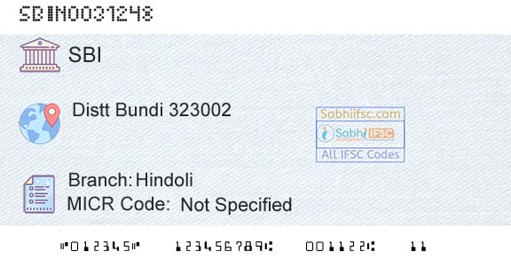 State Bank Of India HindoliBranch 