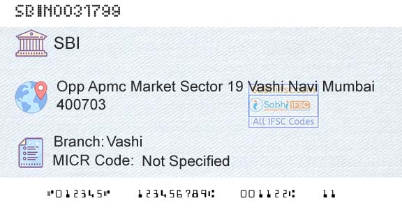 State Bank Of India VashiBranch 