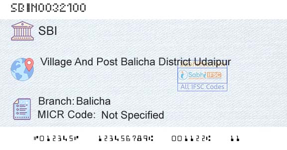 State Bank Of India BalichaBranch 