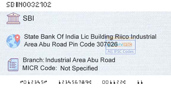 State Bank Of India Industrial Area Abu RoadBranch 