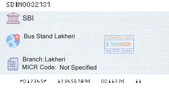 State Bank Of India LakheriBranch 