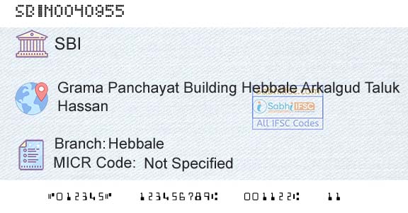 State Bank Of India HebbaleBranch 