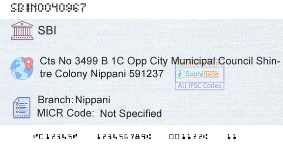 State Bank Of India NippaniBranch 