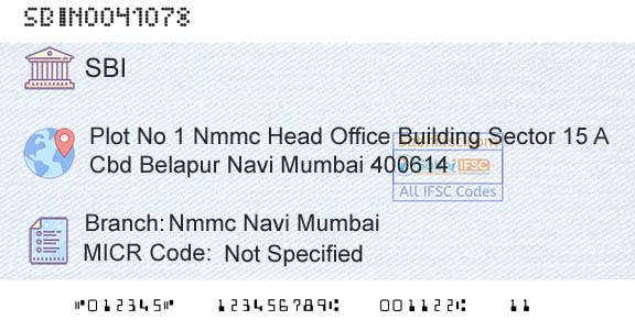 State Bank Of India Nmmc Navi MumbaiBranch 
