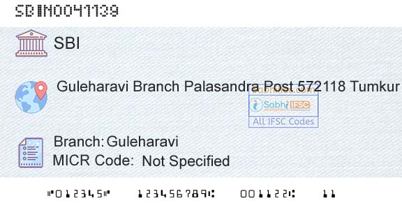 State Bank Of India GuleharaviBranch 