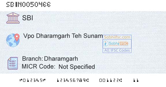 State Bank Of India DharamgarhBranch 