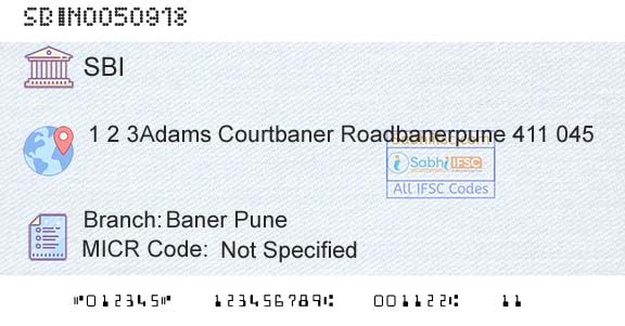State Bank Of India Baner PuneBranch 