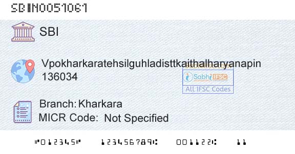 State Bank Of India KharkaraBranch 