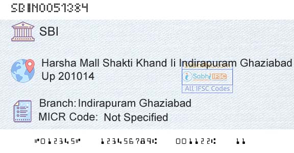 State Bank Of India Indirapuram GhaziabadBranch 