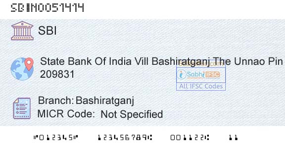 State Bank Of India BashiratganjBranch 
