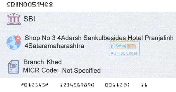 State Bank Of India KhedBranch 