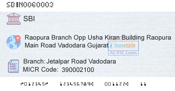 State Bank Of India Jetalpar Road VadodaraBranch 