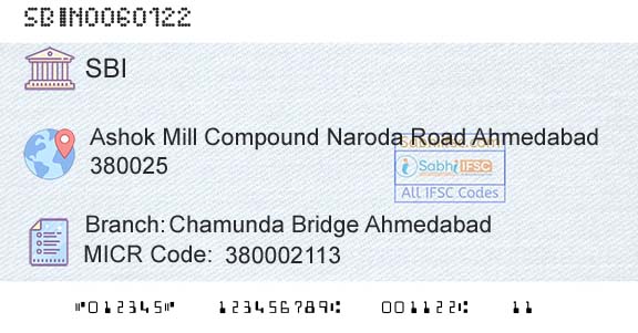 State Bank Of India Chamunda Bridge AhmedabadBranch 