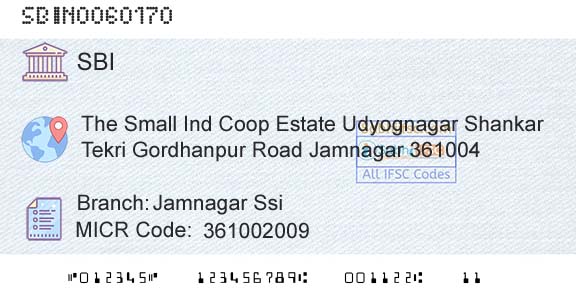 State Bank Of India Jamnagar SsiBranch 