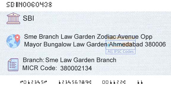 State Bank Of India Sme Law Garden BranchBranch 