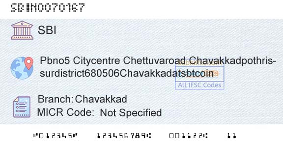 State Bank Of India ChavakkadBranch 