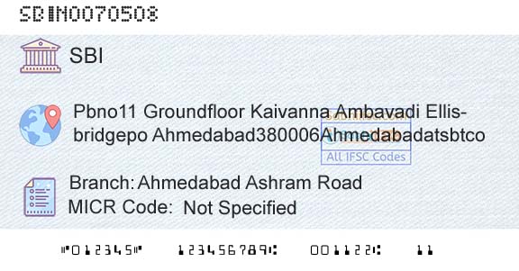 State Bank Of India Ahmedabad Ashram RoadBranch 