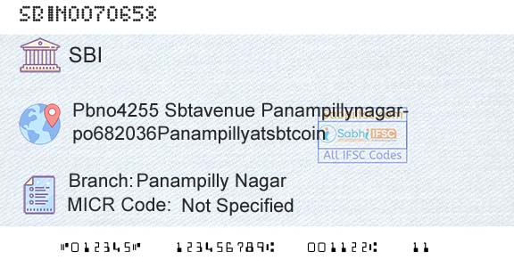 State Bank Of India Panampilly NagarBranch 