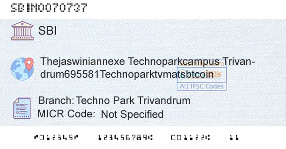 State Bank Of India Techno Park TrivandrumBranch 