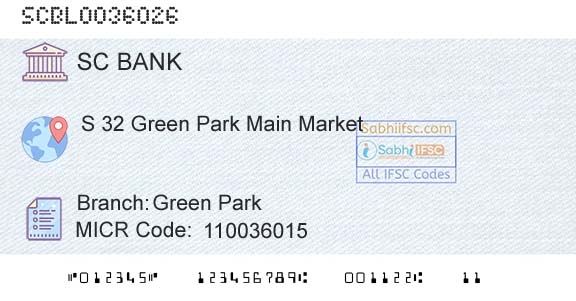 Standard Chartered Bank Green ParkBranch 