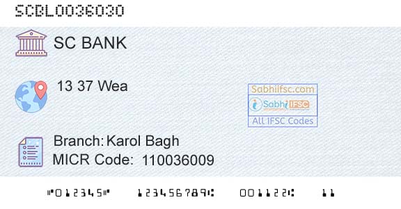 Standard Chartered Bank Karol BaghBranch 