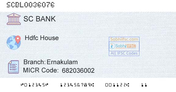 Standard Chartered Bank ErnakulamBranch 