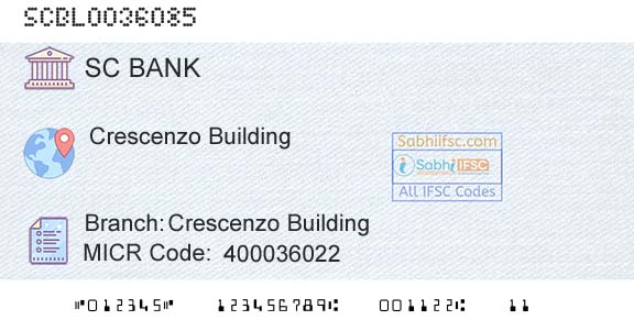 Standard Chartered Bank Crescenzo BuildingBranch 