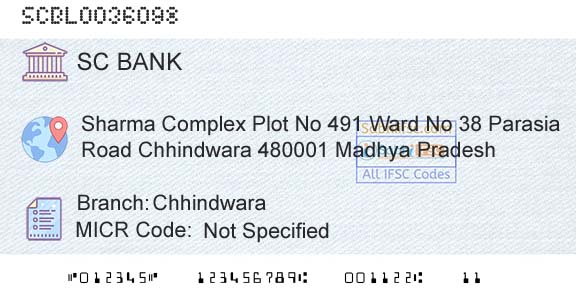 Standard Chartered Bank ChhindwaraBranch 