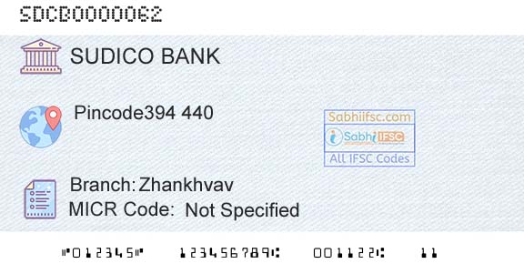 The Surat District Cooperative Bank Limited ZhankhvavBranch 