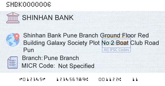 Shinhan Bank Pune BranchBranch 