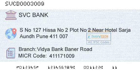 The Shamrao Vithal Cooperative Bank Vidya Bank Baner RoadBranch 