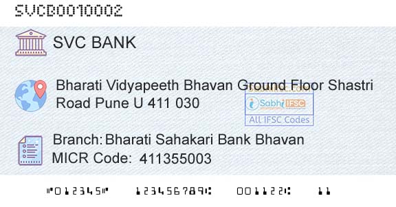 The Shamrao Vithal Cooperative Bank Bharati Sahakari Bank BhavanBranch 