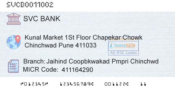 The Shamrao Vithal Cooperative Bank Jaihind Coopbkwakad Pmpri ChinchwdBranch 
