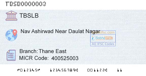 The Thane Bharat Sahakari Bank Limited Thane EastBranch 