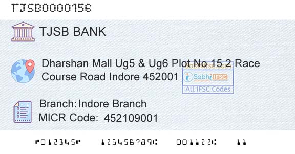 Tjsb Sahakari Bank Ltd Indore BranchBranch 