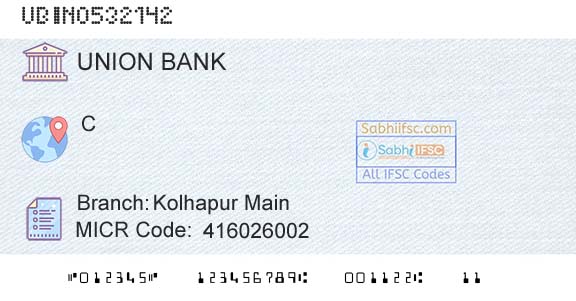 Union Bank Of India Kolhapur MainBranch 
