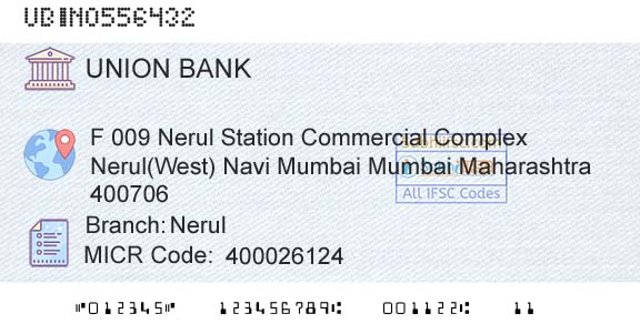 Union Bank Of India NerulBranch 
