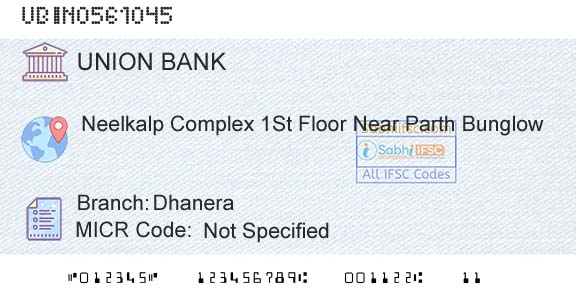 Union Bank Of India DhaneraBranch 