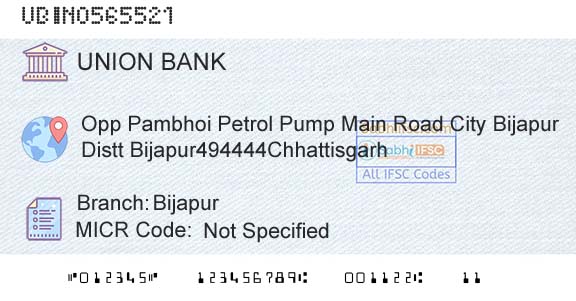 Union Bank Of India BijapurBranch 