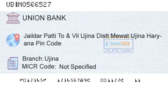 Union Bank Of India UjinaBranch 