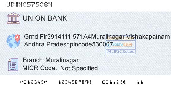 Union Bank Of India MuralinagarBranch 