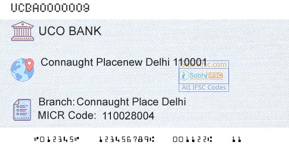 Uco Bank Connaught Place DelhiBranch 
